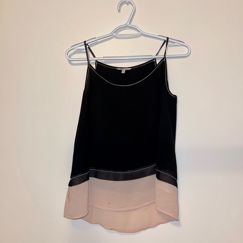 Black and Tan Tank Top
